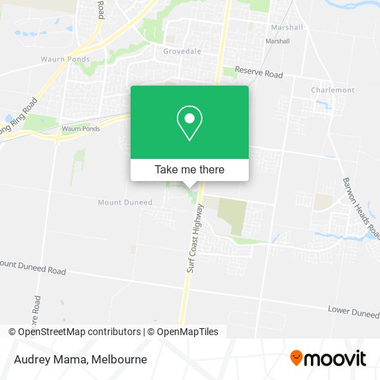 Audrey Mama map