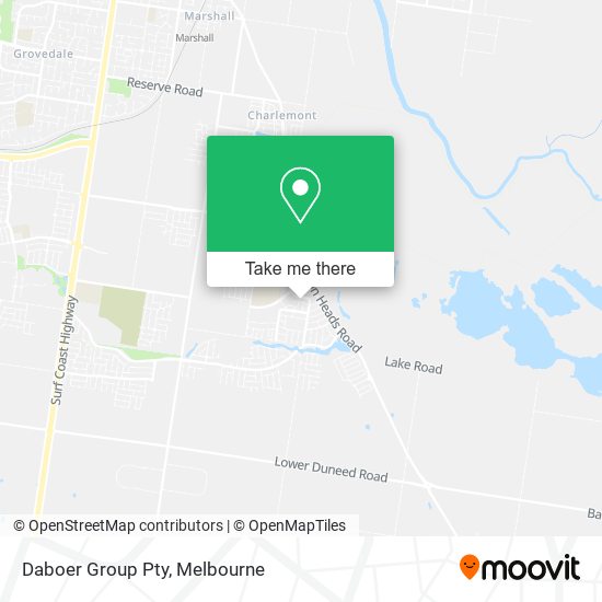 Daboer Group Pty map