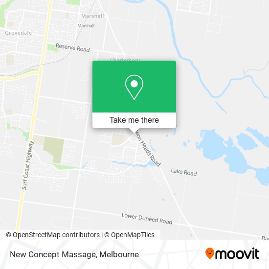 New Concept Massage map