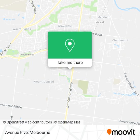 Avenue Five map