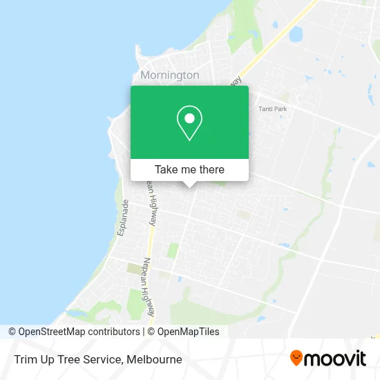 Mapa Trim Up Tree Service
