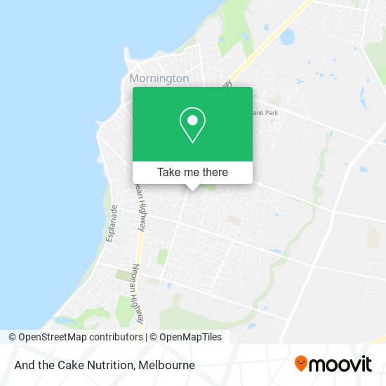 And the Cake Nutrition map