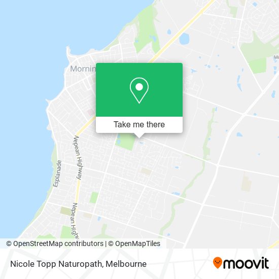 Nicole Topp Naturopath map
