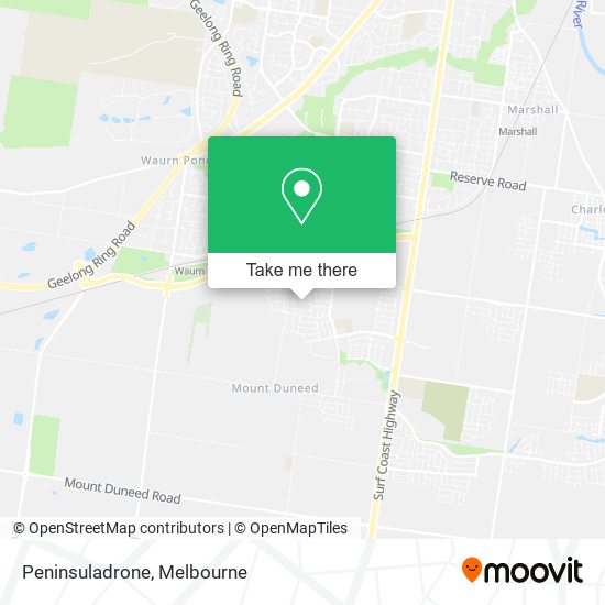 Peninsuladrone map