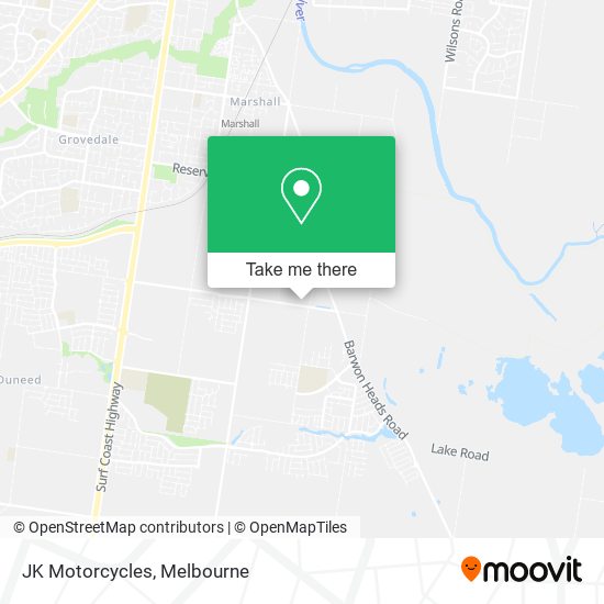 JK Motorcycles map
