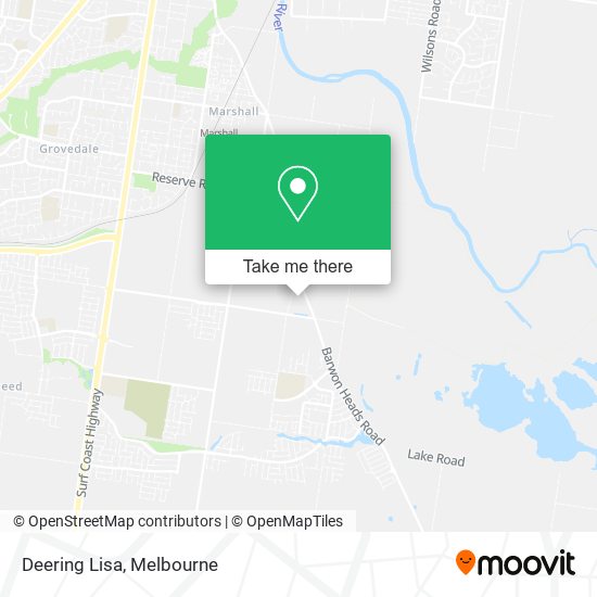Deering Lisa map