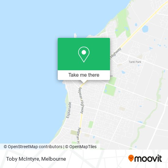 Toby McIntyre map