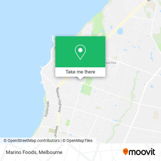 Marino Foods map