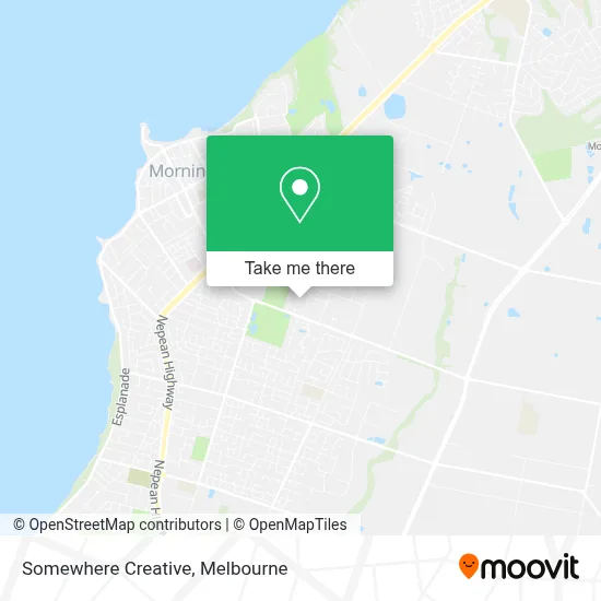 Mapa Somewhere Creative