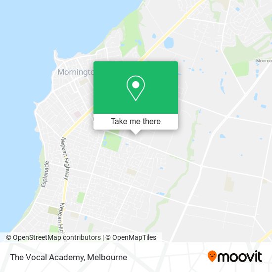 The Vocal Academy map