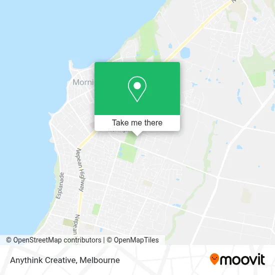 Mapa Anythink Creative