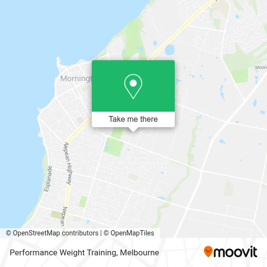 Mapa Performance Weight Training