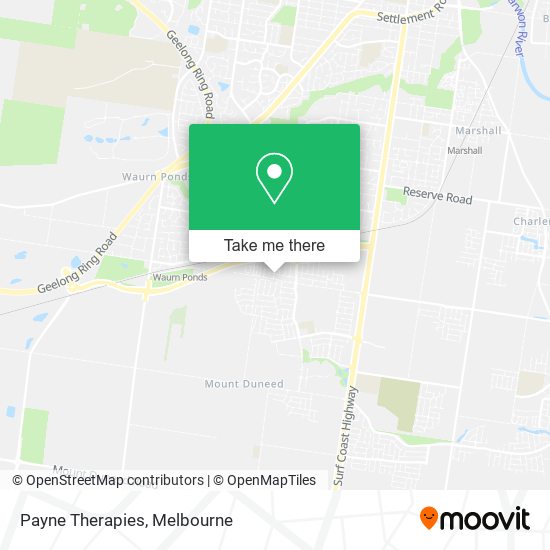 Payne Therapies map