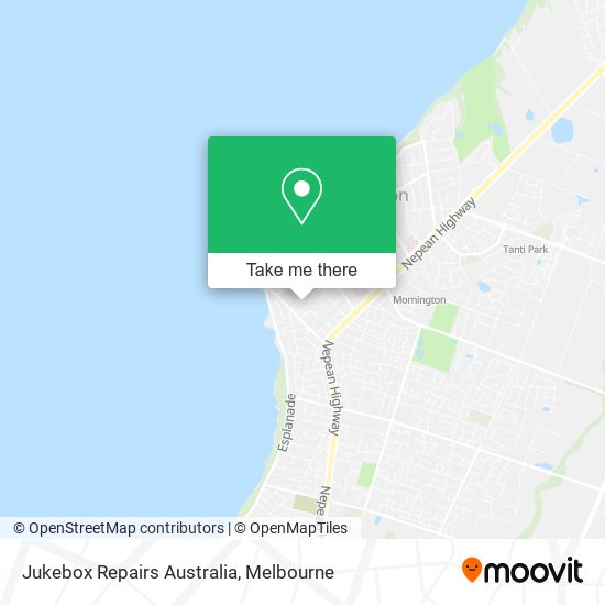 Jukebox Repairs Australia map