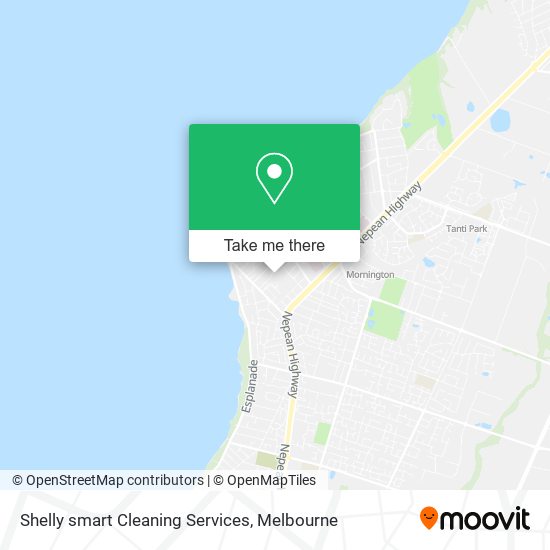 Mapa Shelly smart Cleaning Services