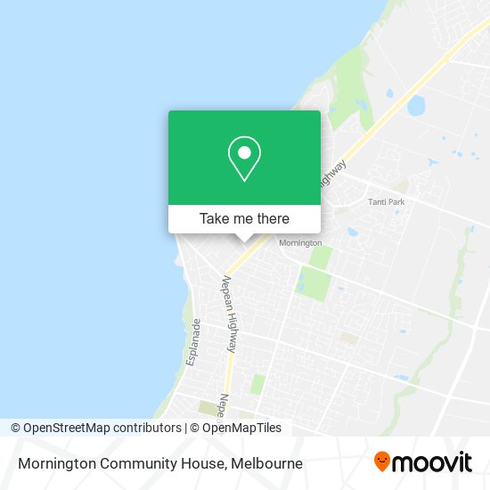 Mornington Community House map
