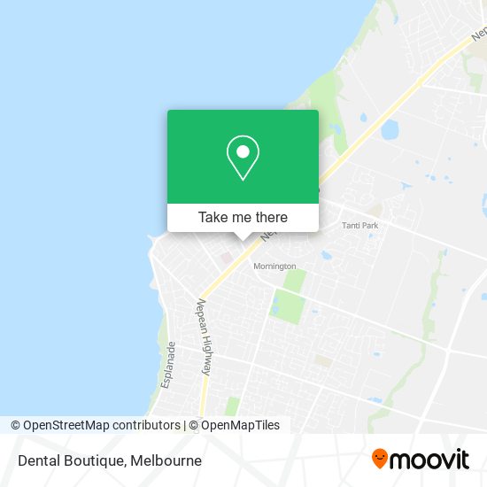 Dental Boutique map