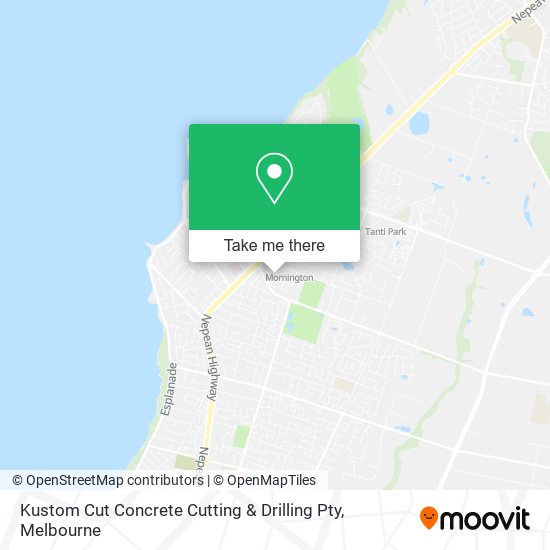 Kustom Cut Concrete Cutting & Drilling Pty map