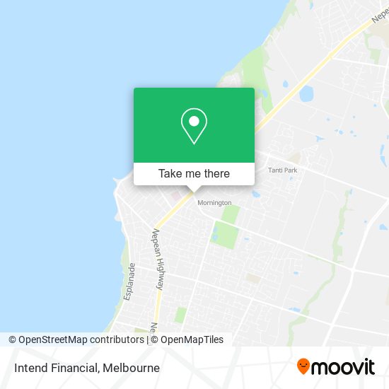 Intend Financial map