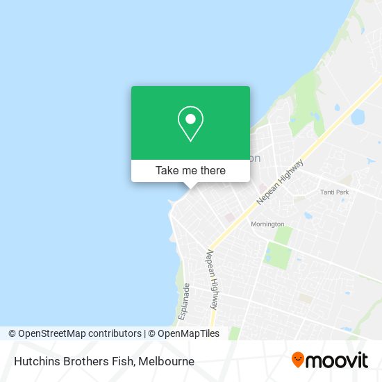 Hutchins Brothers Fish map