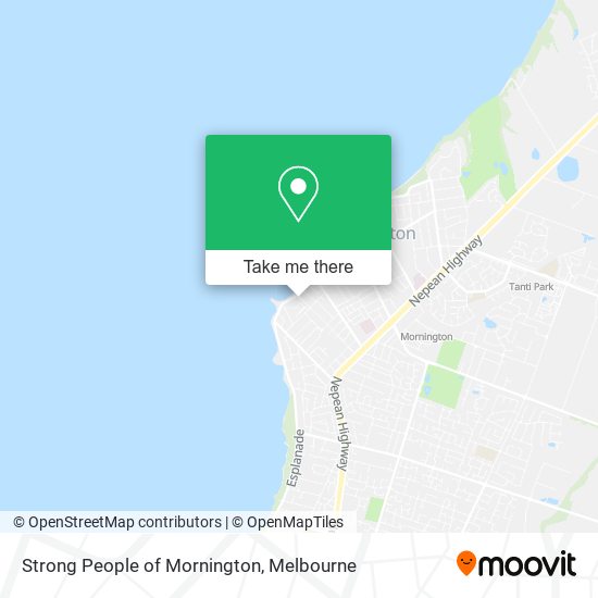 Strong People of Mornington map