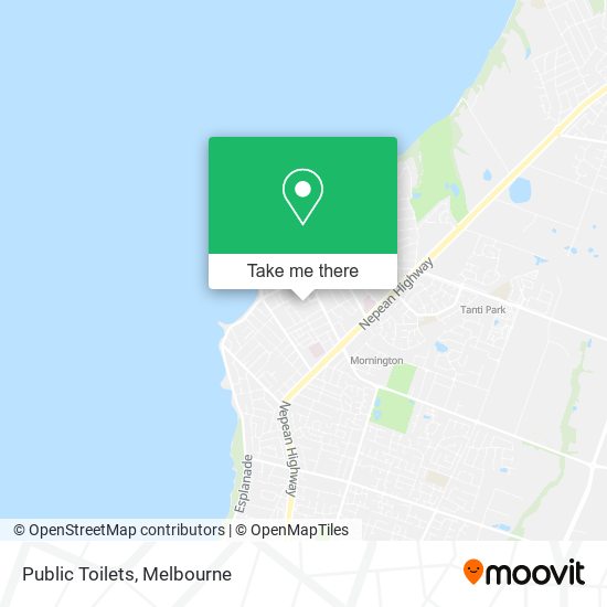 Public Toilets map