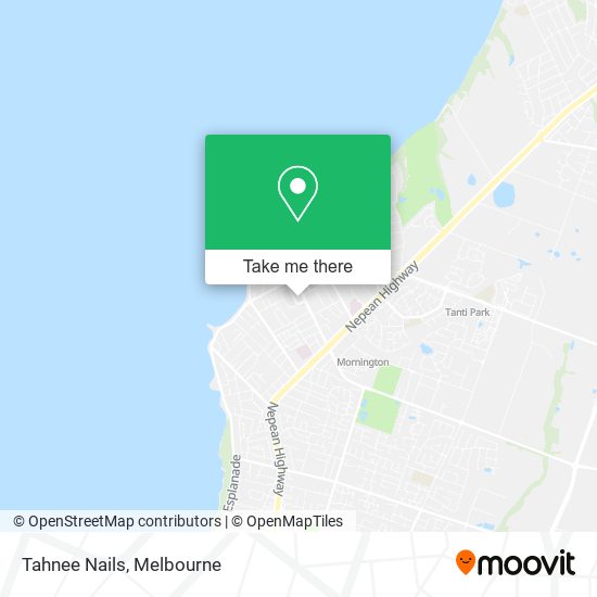 Tahnee Nails map