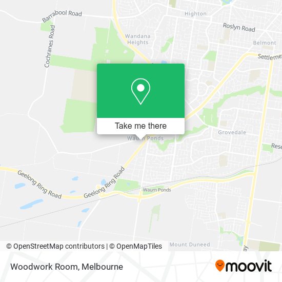 Woodwork Room map