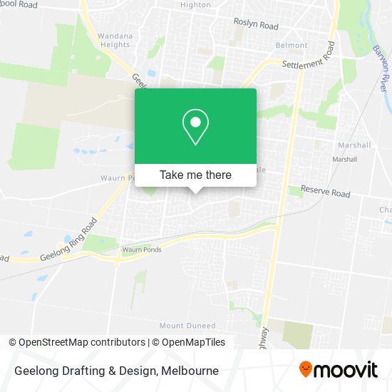 Mapa Geelong Drafting & Design