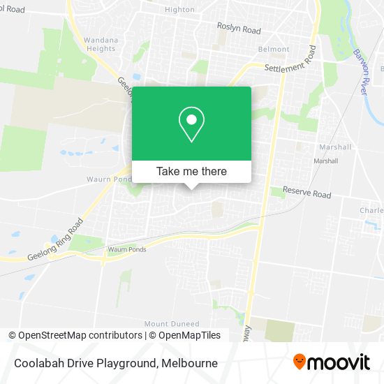Coolabah Drive Playground map