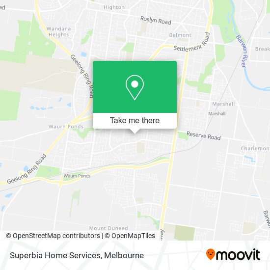 Superbia Home Services map