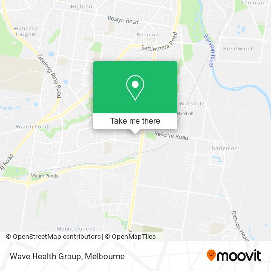 Wave Health Group map