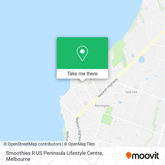 Smoothies R US Peninsula Lifestyle Centre map
