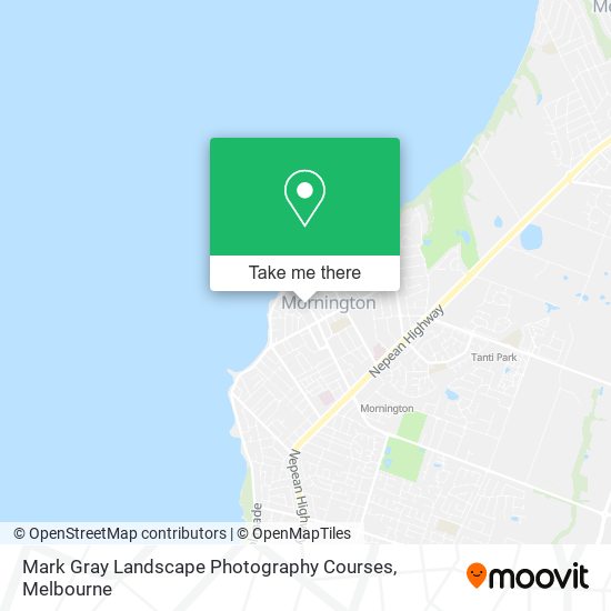 Mark Gray Landscape Photography Courses map