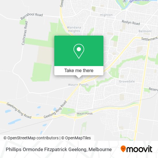 Phillips Ormonde Fitzpatrick Geelong map
