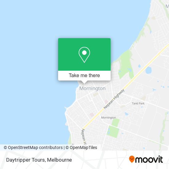 Daytripper Tours map