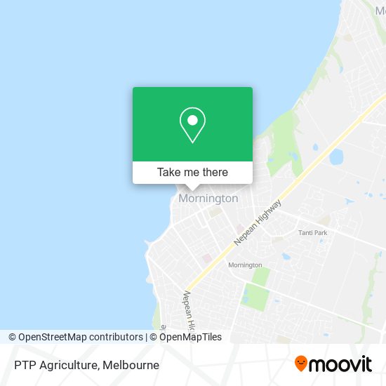 PTP Agriculture map