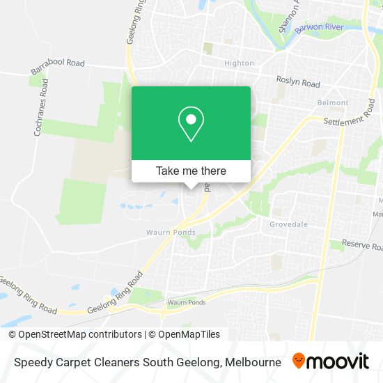 Speedy Carpet Cleaners South Geelong map