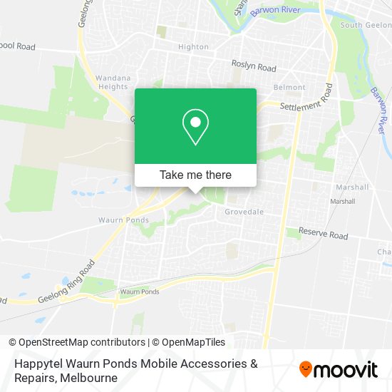 Happytel Waurn Ponds Mobile Accessories & Repairs map