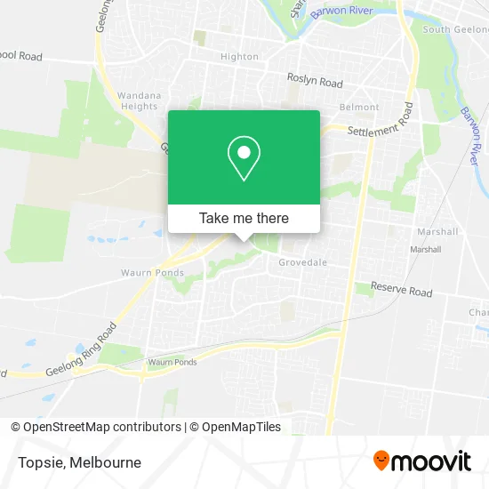 Topsie map