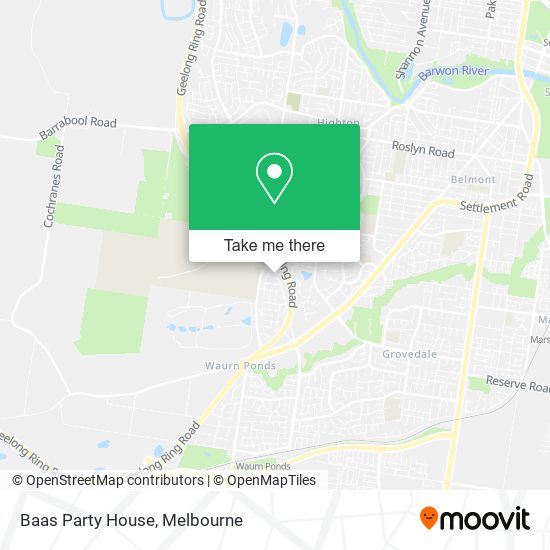 Baas Party House map