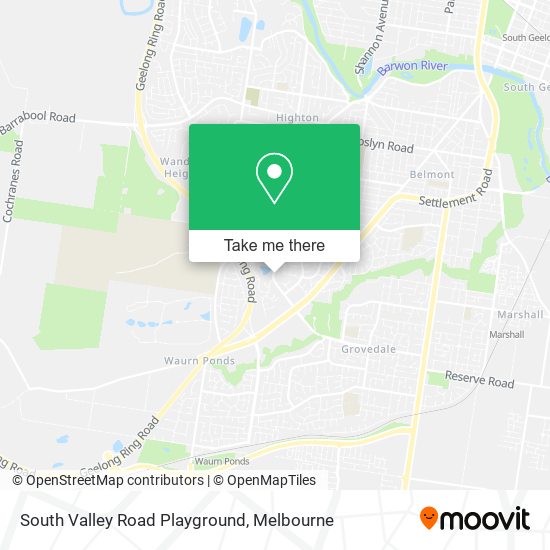 South Valley Road Playground map