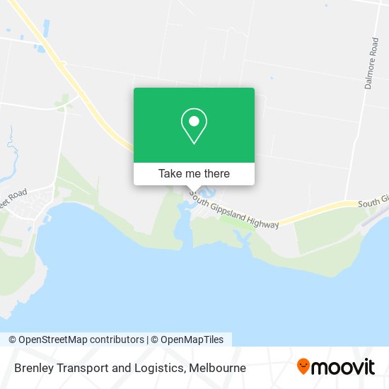 Brenley Transport and Logistics map