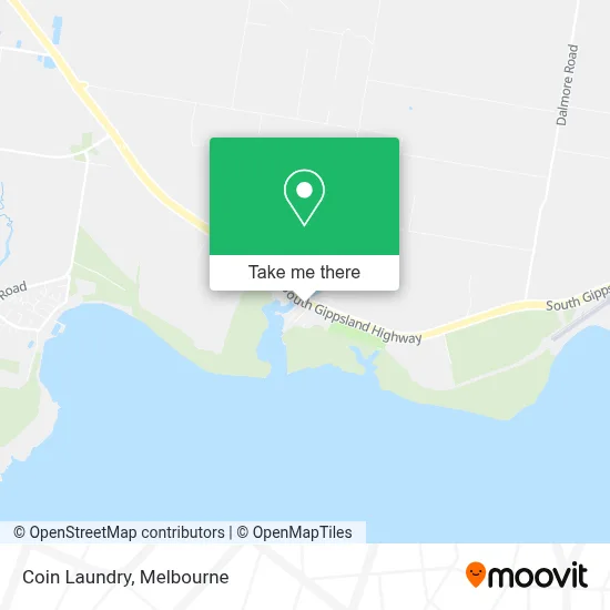 Mapa Coin Laundry