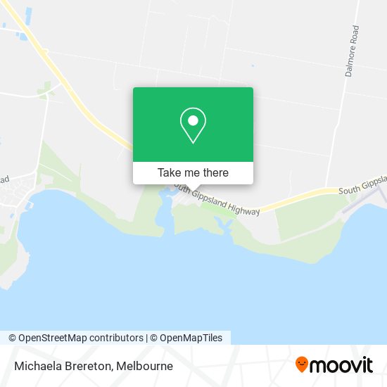 Michaela Brereton map