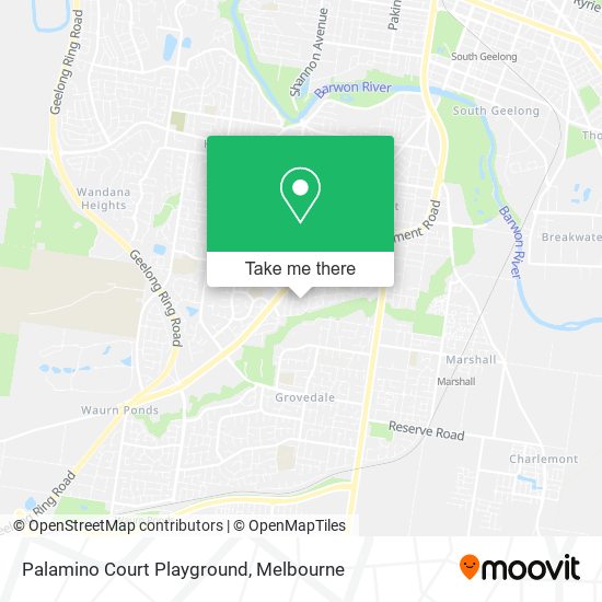Palamino Court Playground map