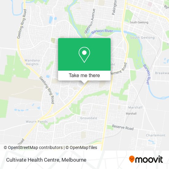 Cultivate Health Centre map