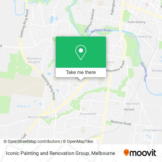 Iconic Painting and Renovation Group map