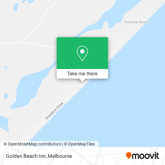 Golden Beach Inn map