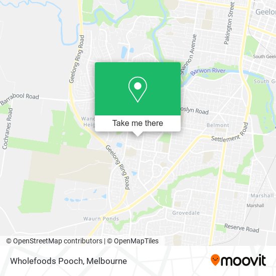 Wholefoods Pooch map